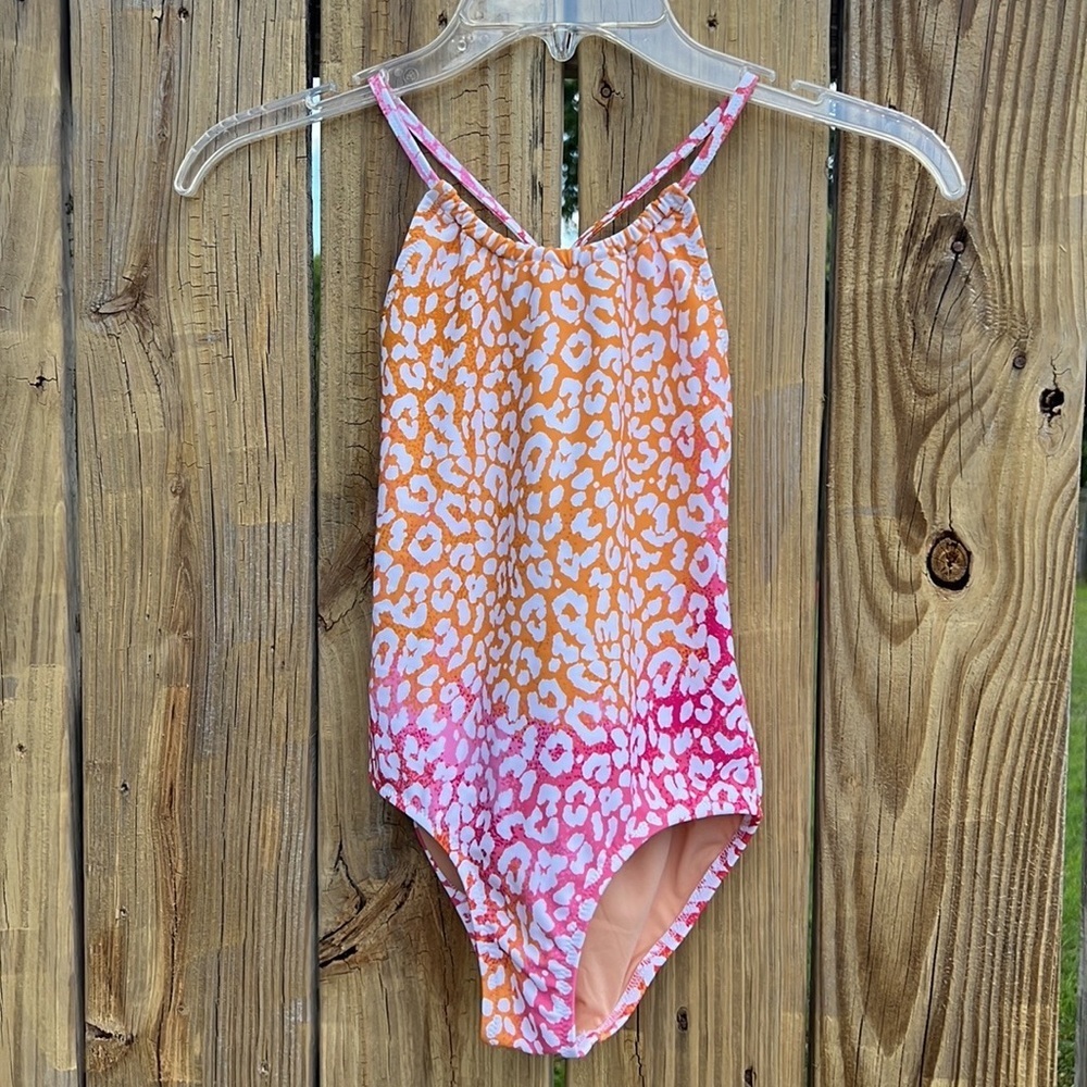 Crewcuts Girls' colorblock one-piece swimsuit